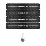 برچسب پارکابی مهدیار طرح کربن کد LCE0024 مناسب برای ام جی4 مجموعه4عددی به همراه جاکلیدی