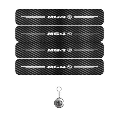 برچسب پارکابی مهدیار طرح کربن کد LCE0024 مناسب برای ام جی4 مجموعه4عددی به همراه جاکلیدی