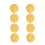 گوشواره طلا 18 عیار زنانه سهی مدل SE01