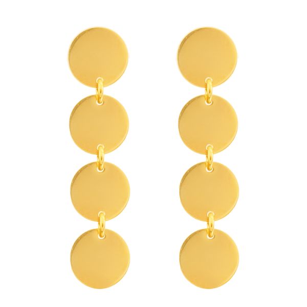 گوشواره طلا 18 عیار زنانه سهی مدل SE01