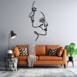 استیکر دیواری طرح صورتک کد 008