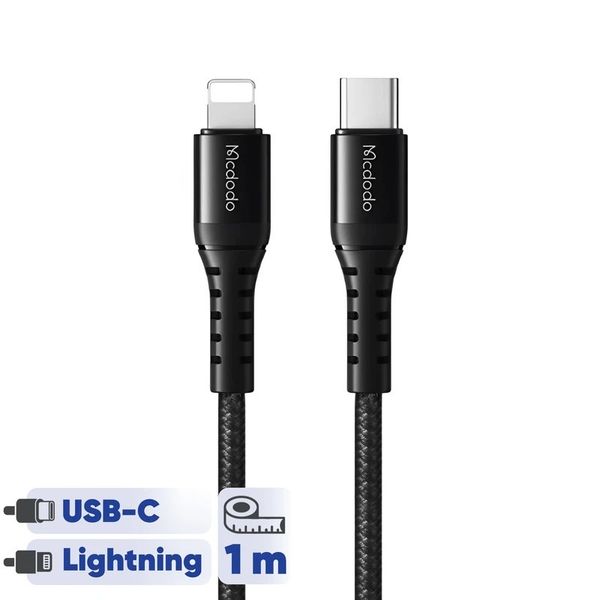 کابل تبدیل USB-C به لایتنینگ مک دودو مدل CA-5631 طول 1 متر
