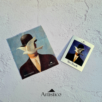 دستمال عینک مردی با کلاه/ماگریت(Artistico)