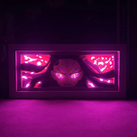 تابلو لایت باکس انیمه ای دمون اسلیر نزوکو | Demon Slayer Nezuko Awakened Light Box