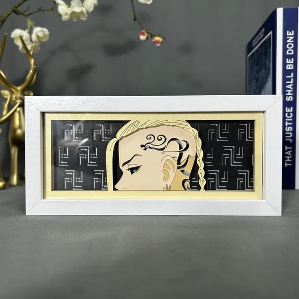 تابلو لایت باکس انیمه ای دارکن توکیو رونجرز | Tokyo Revengers Draken Light Box