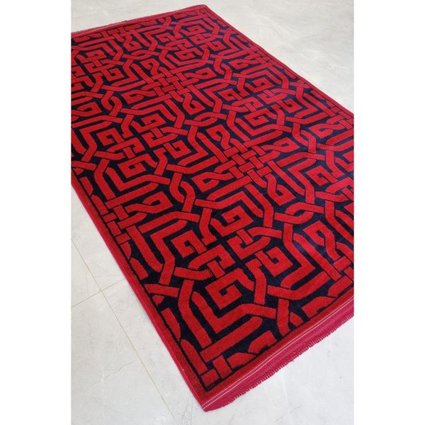 نقشه مارینا _ فرش ماشینی تراکم 1000 رنگ لاکی 6 متری BCF