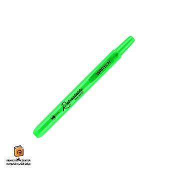 هایلایتر فشاری سبز نئونی رایتک (WRITECH)