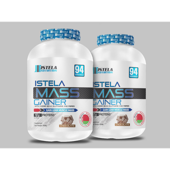 پودر مس گینر استلا نوتریشن 3000 (شکلات) Mass Gainer