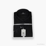 پیراهن مردانه مخمل کبریتی ریز مشکی