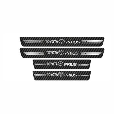 برچسب پارکابی خودرو  ایلیدن طرح کربن مدل B004 مناسب برایToyota بسته 4 عددی