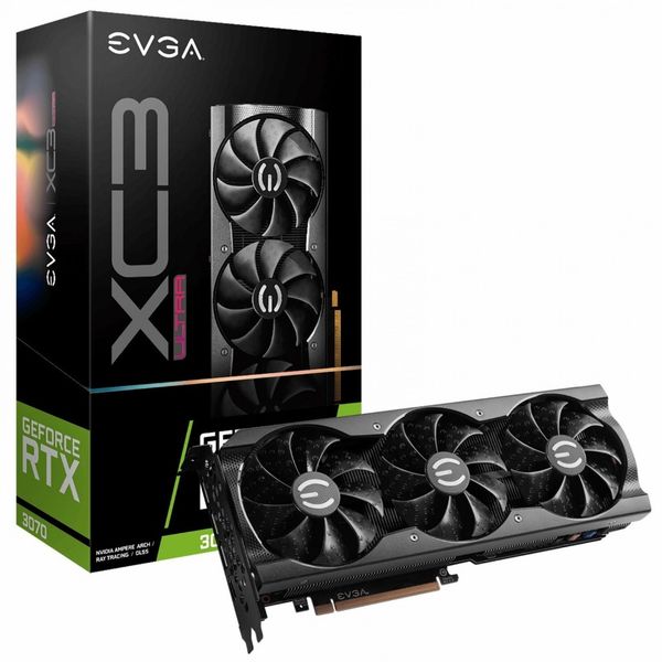 کارت گرافیک ای وی جی ای EVGA RTX 3070 8GB XC3 ULTRA استوک