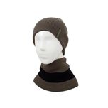 ست کلاه و شال گردن بافتنی مدل MDSS-CG6507