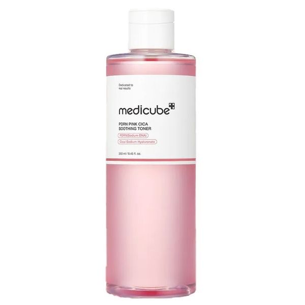 تونر صورتی تسکین دهنده سیکا و PDRN مدی کیوب