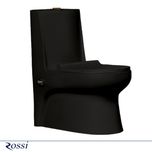 توالت فرنگی رسی مدل  مدیسا مشکی