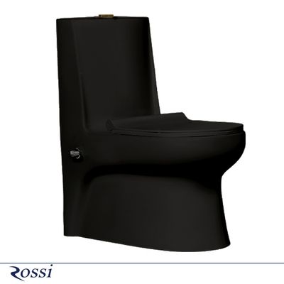 توالت فرنگی رسی مدل  مدیسا مشکی