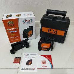 تراز لیزری نور سبز پی ام 180 درجه دو خط مدل DLG2