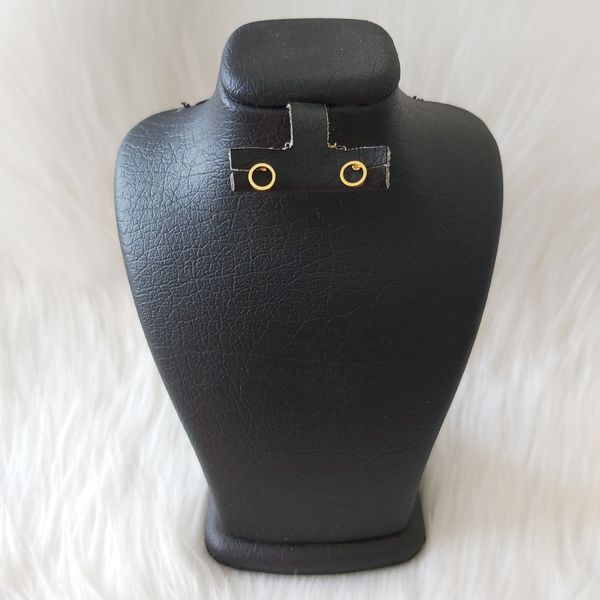 گوشواره زنانه مدل میخی طرح دایره کد shape111*549