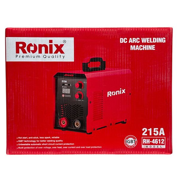 دستگاه جوش اینورتر 215 آمپر رونیکس مدل RH-4612