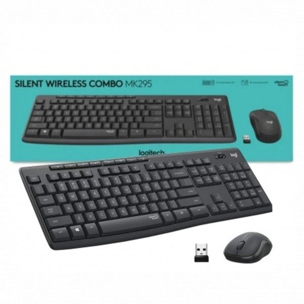 کیبورد و ماوس بی سیم لاجیتک مدل MK295 wireless