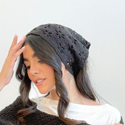 مینی اسکارف باندانا زنانه دستبافت شاهو مدل Mireva