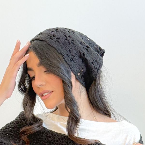 مینی اسکارف باندانا زنانه دستبافت شاهو مدل Mireva