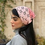 مینی اسکارف باندانا زنانه دستبافت شاهو مدل Mireva