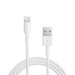 کابل USB به لایتنینگ اپل مدل MD818ZM/A A1480 سریال دار تایوان 2021 طول 1 متر (94 درصد اصلی E75 )