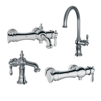 ست شیرآلات شودر مدل بیزانس