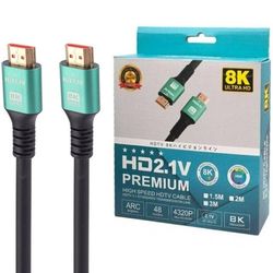 کابل HDMI 8K مدل HD2.1V Premium طول 3 متر