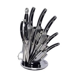 سرویس چاقو آشپزخانه 9 پارچه ام جی اس کد A8D