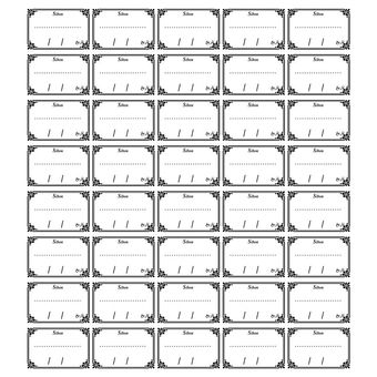 برچسب مدل فریزری طرح مواد غذایی کد 5CA بسته 50 عددی