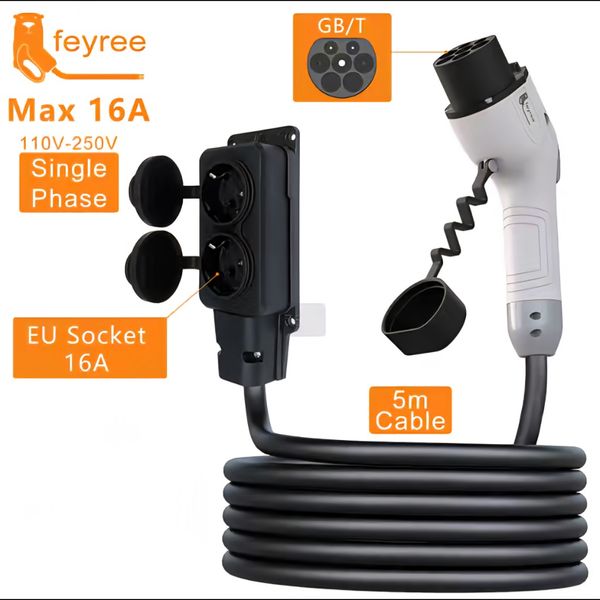 کابل برگشت جریان V2L کانکتور GB/T