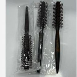 برس مو پیچ با دسته چوبی نسوز