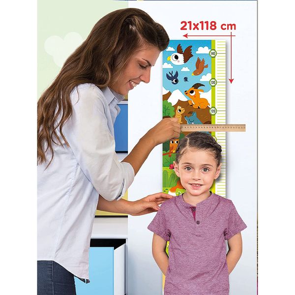 پازل 30 تکه کلمنتونی مدل Measure Me حیوانات و زیستگاه آن ها