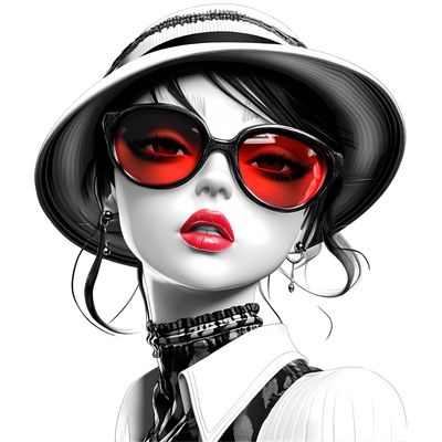 برچسب UV-DTF لیبل مخصوص اجسام مدل فانتزی