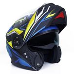 کلاه کاسکت فک متحرک راپیدو مدل 950 Bl/BI