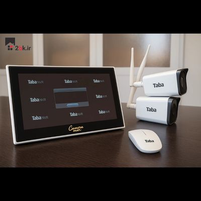 پکیج دوربین مداربسته 4 کانال کمرامکس تابا 5 مگاپیکسل Camera Max