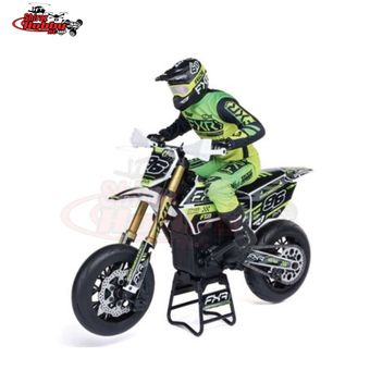 موتور کنترلی لوسی براشلس losi 1/4 Promoto-MX Motorcycle RTR with Battery and Charger