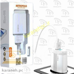 سرشارژر Moxom مدل MX-HC87 همراه با کابل Type C