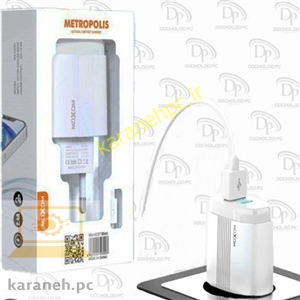 سرشارژر Moxom مدل MX-HC87 همراه با کابل Type C