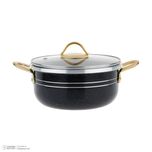 سرویس پخت و پز 14 پارچه هلنا طرح چدن مدل لانه زنبوری