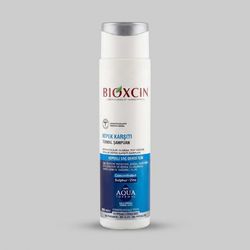شامپو ضد شوره مو بیوکسین مدل AQUA THERMAL حجم 300 میلی‌لیتر، آبرسان، تقویت‌کننده پیاز مو، فاقد سولفات، مناسب انواع مو، حاوی بیوت