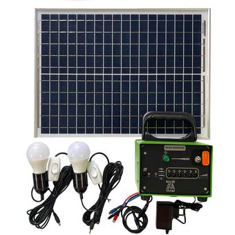 پکیج خورشیدی قابل حمل مدل N7SLA20 ظرفیت 80 وات ساعت