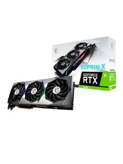 کارت گرافیک ام اس آی مدل GeForce RTX™ 3080 SUPRIM X 10G LHR حافظه 10 گیگابایت