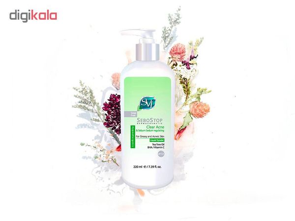 پن مایع اس وی آی مدل SeboStop حجم 220 میلی لیتر