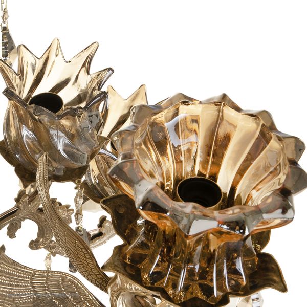 لوستر 12 شعله شاهان تک کد B/8030