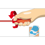 پیچ گوشتی سر آلنی عایق برق یونیور مدل 620CS6VDE-TBI بسته 6 عددی