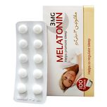 قرص ملاتونین اکسیر آفرین آریا-3 میلی گرم بسته 100 عددی