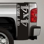 برچسب بدنه خودرو طرح 4x4 کد F2