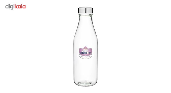 بطری آب نیلوفر مدل لوتوس گنجایش 1 لیتر